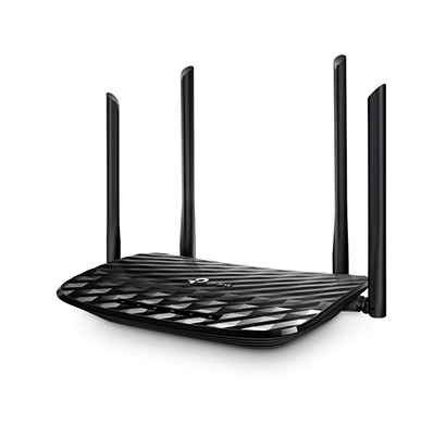 tp-link c6 ac1200 wireless mu-mimo gigabit router (black)